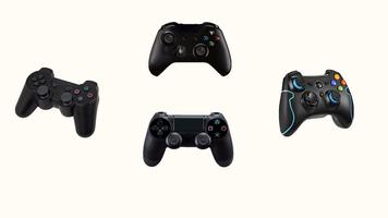 gamepad الملصق