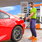 Simulador posto de gasolina 3D ícone