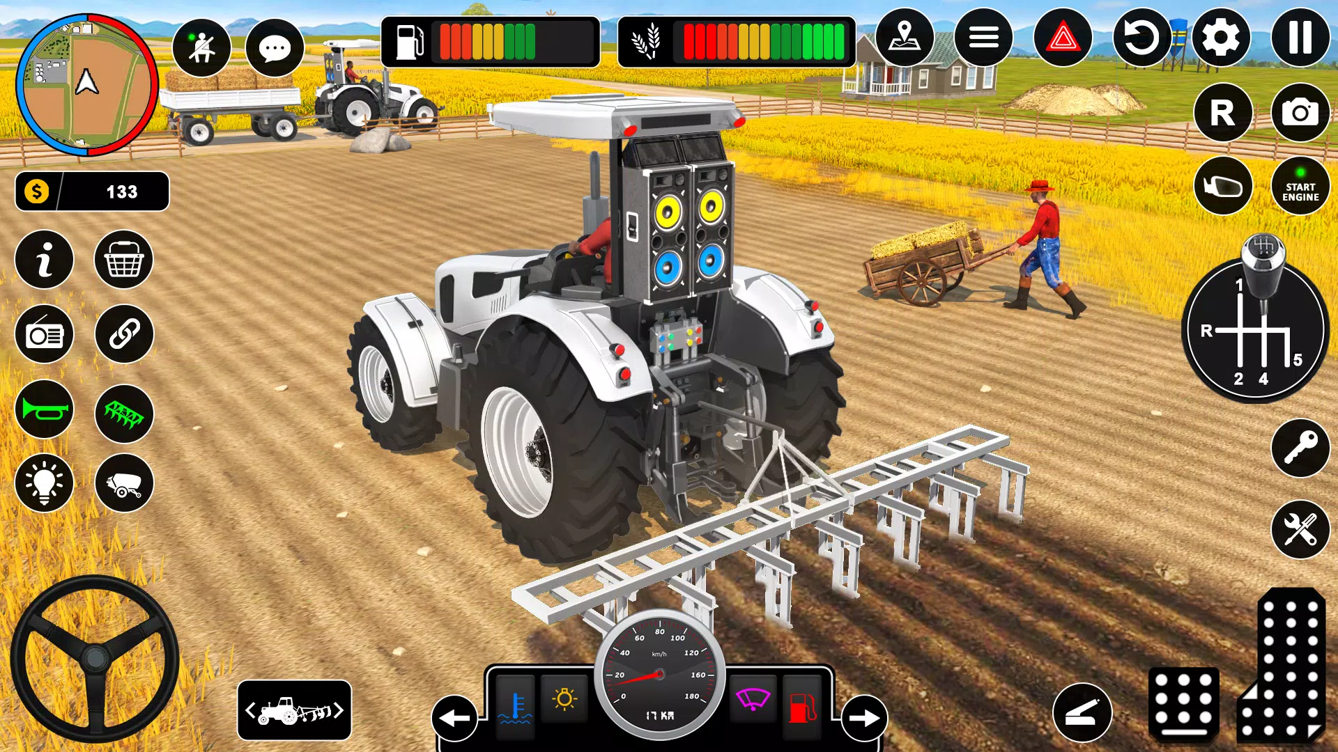 Real Trator Conduzir Simulador- Agricultura jogos - Download do APK para  Android