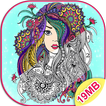 Paint Color by Number-Fun Coloring & Drawing Book