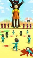 calamar 456 supervivencia game Poster