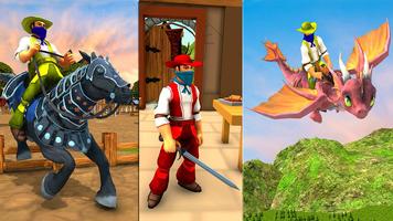 Dragon world flying simulator Cartaz