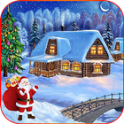 Santa Dream Home Gifts Delivery: Christmas icon