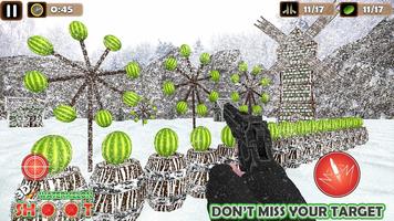 Target menembak semangka 3D: game Potong buah 2020 screenshot 2