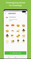 Thanksgiving stickers for whatsapp poster