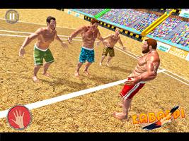Kabaddi Wrestling Spiel - Pro Knockout Fighting Plakat