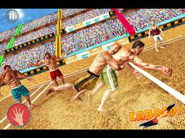 Kabaddi Wrestling Game - Luta Pro Knockout imagem de tela 2