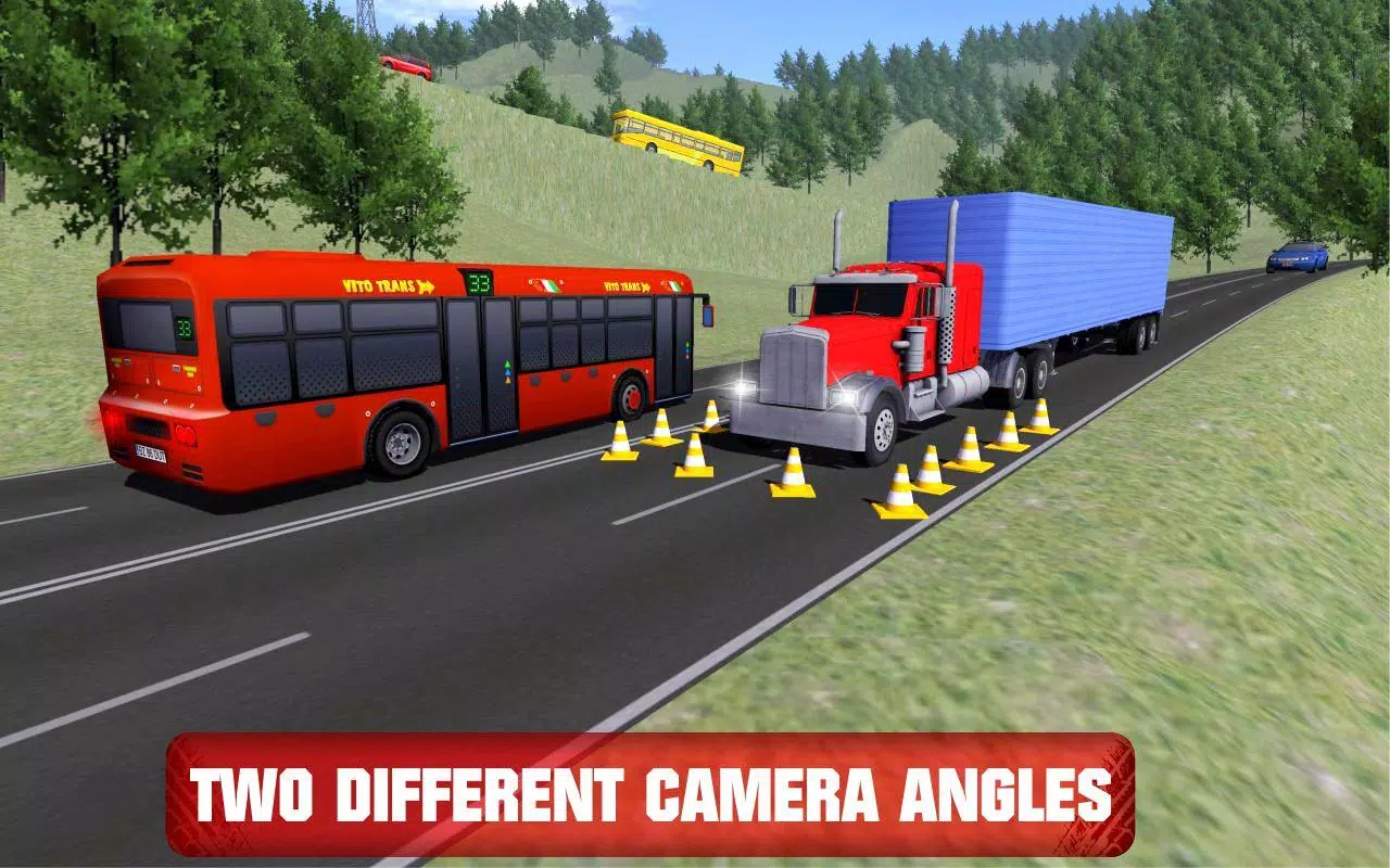 Jogo de Estacionamento de Caminhão - 3D Truck Driving 2016 