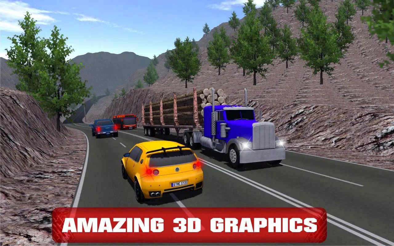 Jogo de Estacionamento de Caminhão - 3D Truck Driving 2016 