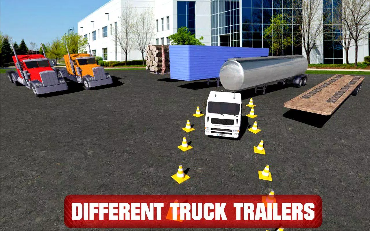 Jogo de Estacionamento de Caminhão - 3D Truck Driving 2016 