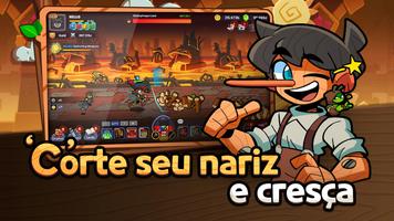 Pinocchio Herói RPG IDLE imagem de tela 1