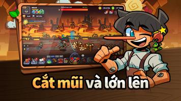 Anh Hùng Pinocchio IDLE RPG ảnh chụp màn hình 1