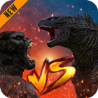 Godzilla & Kong 2021: Angry Monster Fighting Games icon