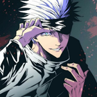 Satoru Gojo Zeichen