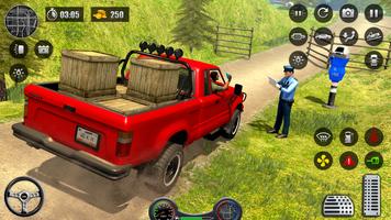 Pickup Truck Driving Games Affiche