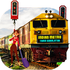 Indian Metro Train Simulator icône
