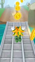 Subway Blue Hedgehog Rush تصوير الشاشة 1