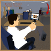 Bored Officer Paper Throw APK