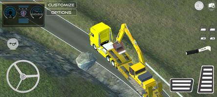 Dangerous Roads Trucker capture d'écran 3