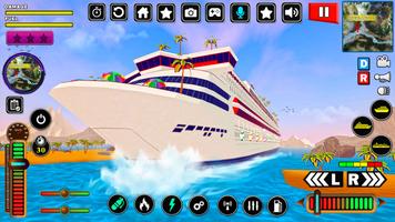 Cruise Ship Driving Games اسکرین شاٹ 1