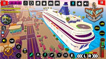 Cruise Ship Driving Games اسکرین شاٹ 2