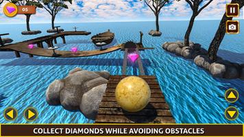 Sky Rolling Ball Balancer 3D imagem de tela 2