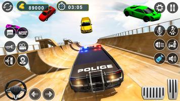 3 Schermata Cop Car Games: GT Car Stunts
