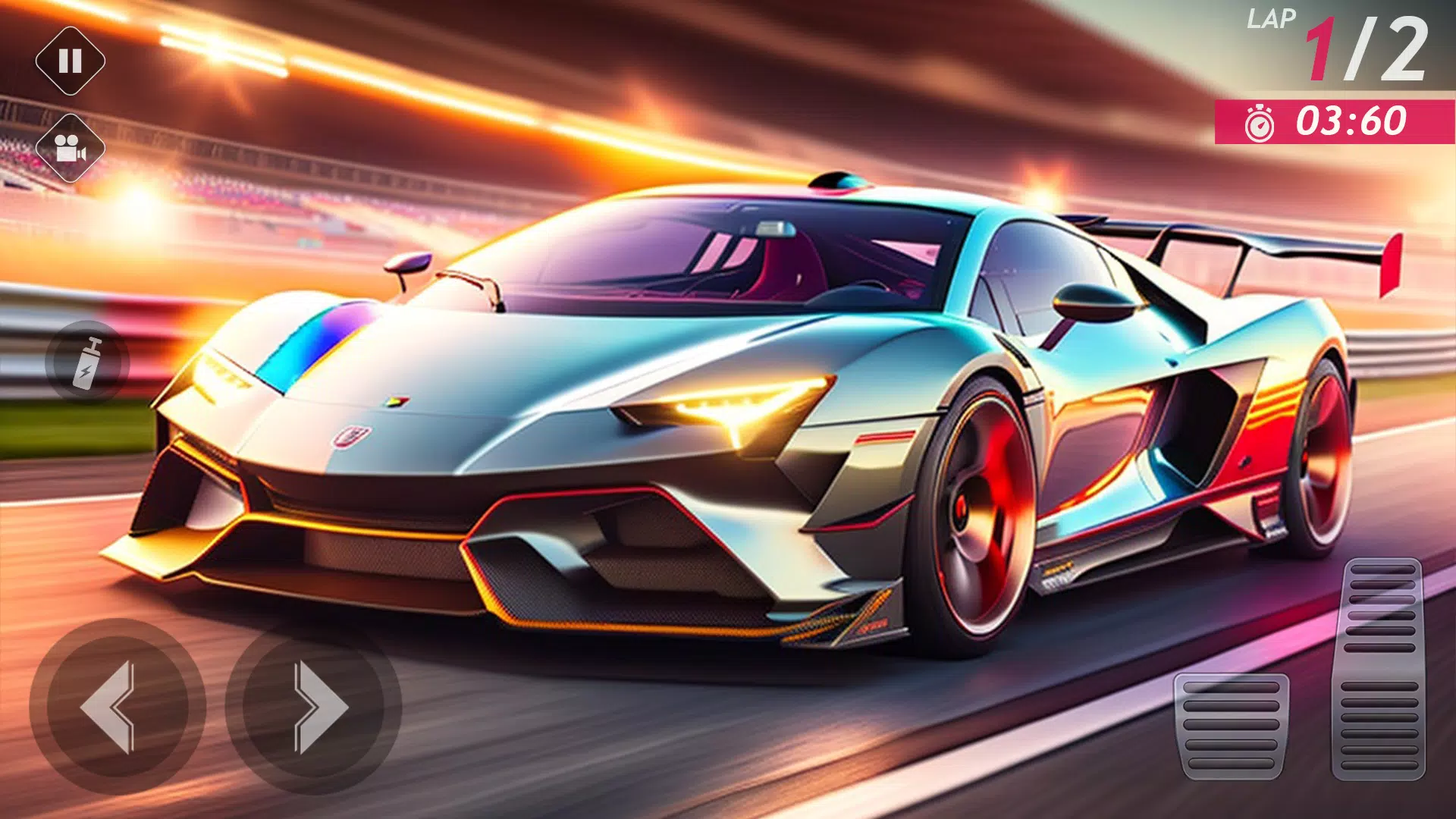 Jogo de Carro - Corrida de Carros (Crazy Speed Car) Jogos Android 