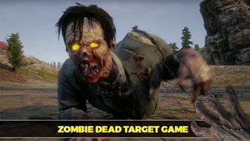 Zombie Dead Target Game capture d'écran 2