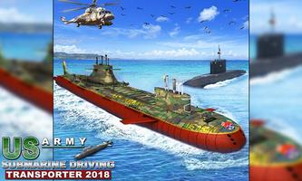 US Army Submarine Ship Driving Transporter 2018 capture d'écran 3