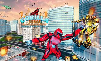 Gorilla Robot Transformation : постер