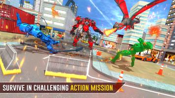 Flying Dragon Robot Transforming Games 2021 capture d'écran 3
