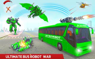 Flying Bat Bus Robot Transform captura de pantalla 1