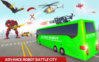 Flying Bat Bus Robot Transform captura de pantalla 2