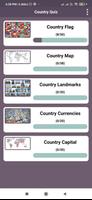 World Geography Countries Quiz poster