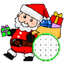 Santa Claus Pixelart: Christmas Color by Number APK
