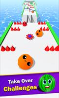 Watermelon Game Challenge Run تصوير الشاشة 1