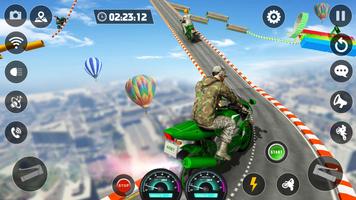 Motorcycle Bike Stunt Games 3D imagem de tela 3