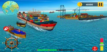 cargazón barco simulador 3D