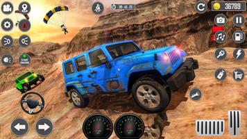 Offroad Car Jeep Driving Games capture d'écran 1