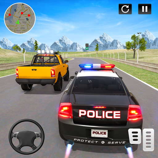 Police Cop Stunt Car Simulator