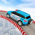 Police Car Prado Stunt Crazy Car Racing Games 3D