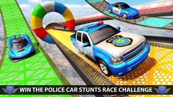 برنامه‌نما Police Cop Stunt Car Simulator عکس از صفحه