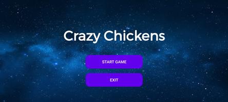Crazy Chickens الملصق