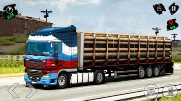Real Truck Drive Simulator 3D-poster
