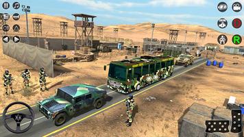 Army Bus Simulator Bus Driving plakat