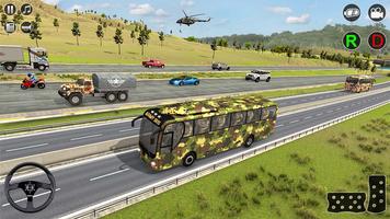 Army Bus Simulator Bus Driving captura de pantalla 1