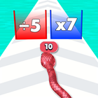 Snake Slither.Worm Snake Game أيقونة