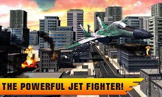 Jet Fighter City Attack اسکرین شاٹ 3