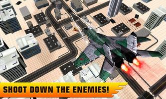 Jet Fighter City Attack Ekran Görüntüsü 1